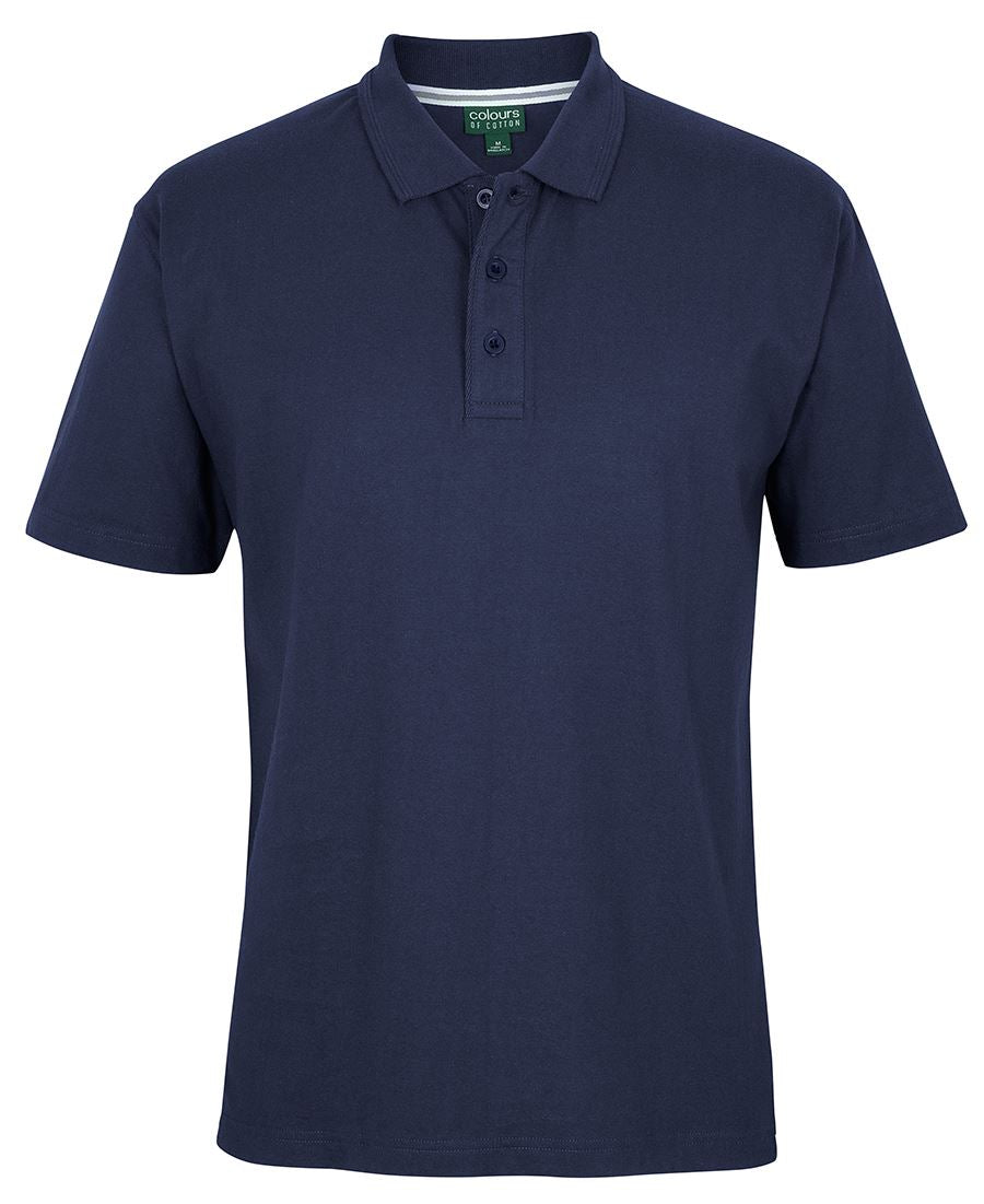 C of C Jersey Polo Black -3Xs