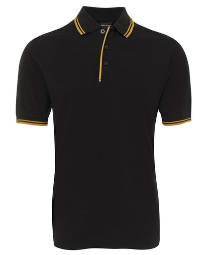 JB's Contrast Polo Black/Red