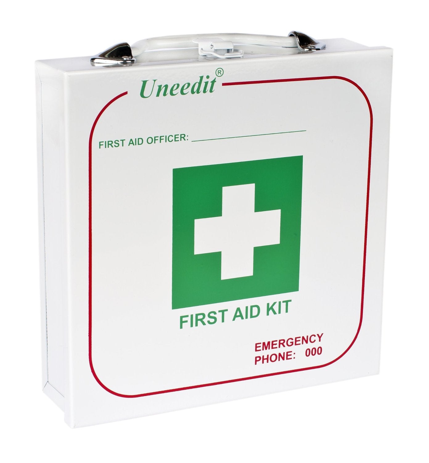 Max Global Products 2C-VX First Aid Kit - Complete Office, Camping, 4WD General Purpose with Snake Bite Bandage in Metal Case