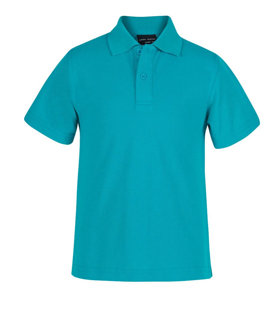 JB's Kids S/S 210 Polo Aqua