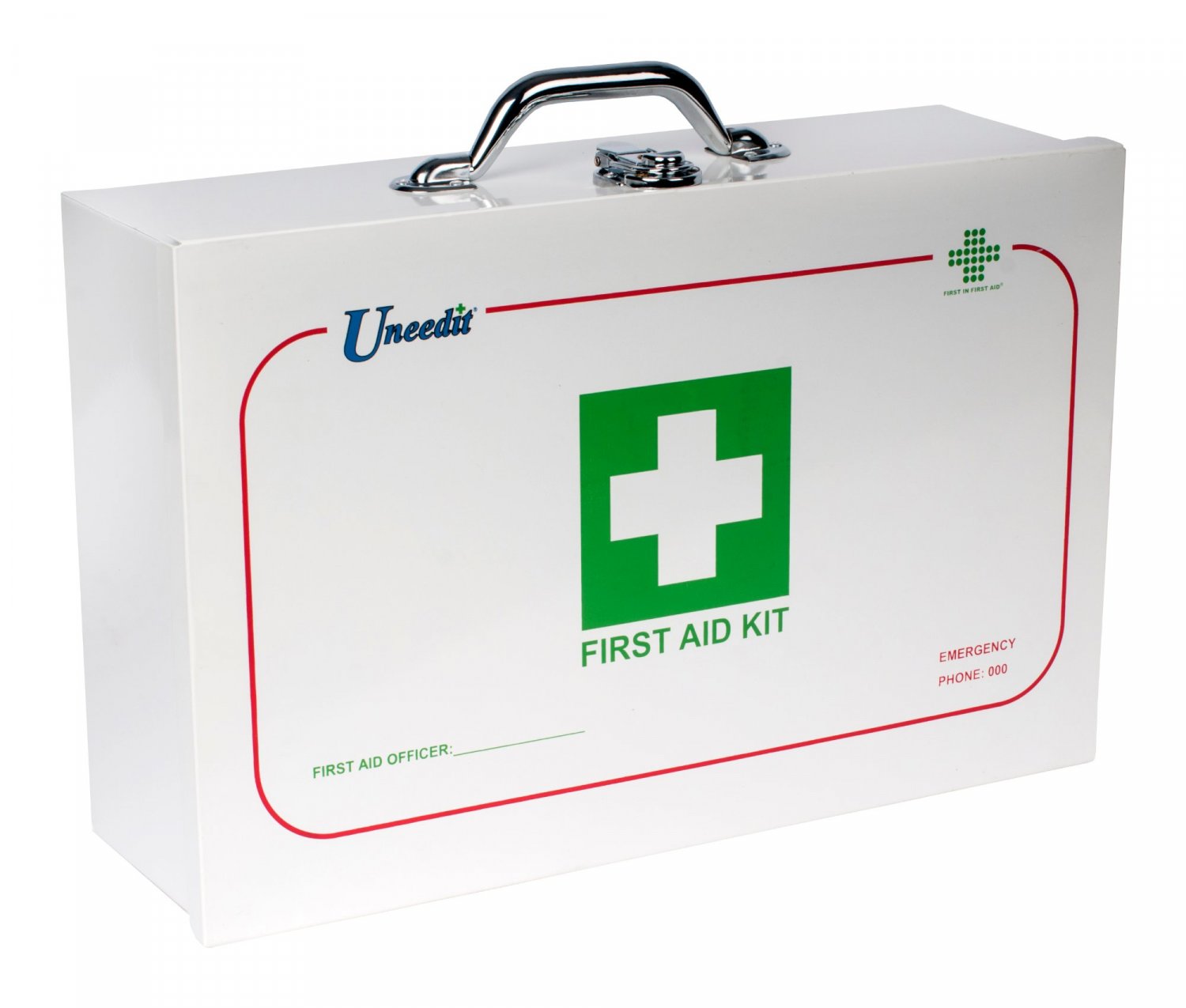 Max Global Products 2W-A First Aid Kit - Complete National (a) Workplace Wallmount Metal