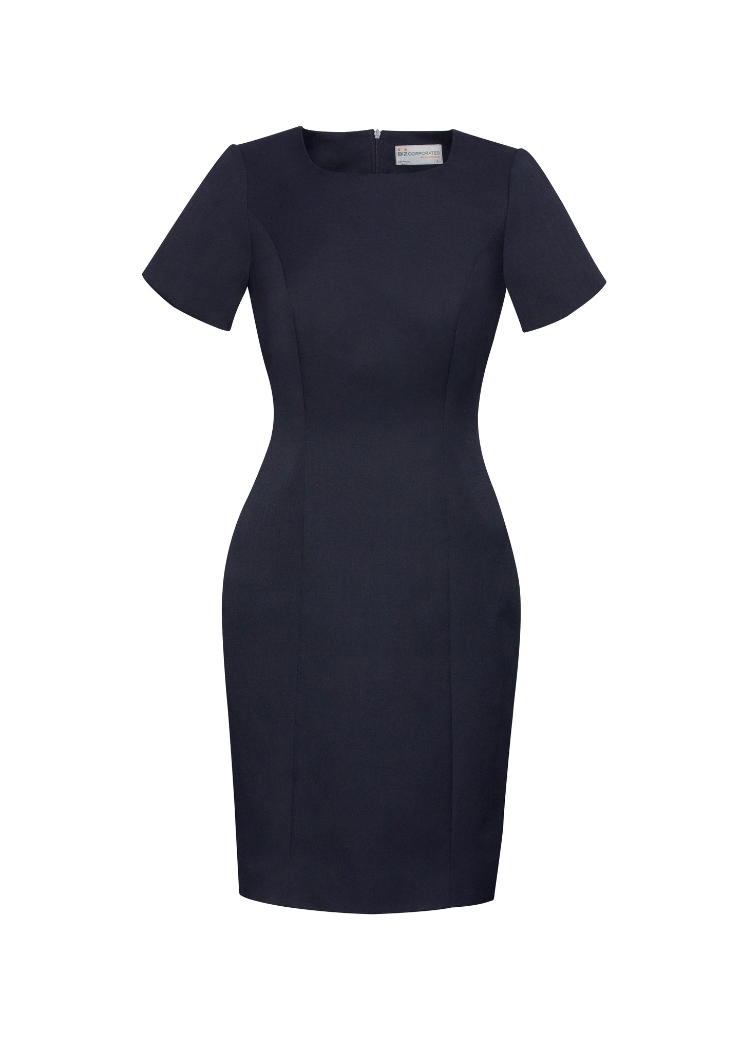 BizCorporate 30112 Womens Cool Stretch Short Sleeve Shift Dress