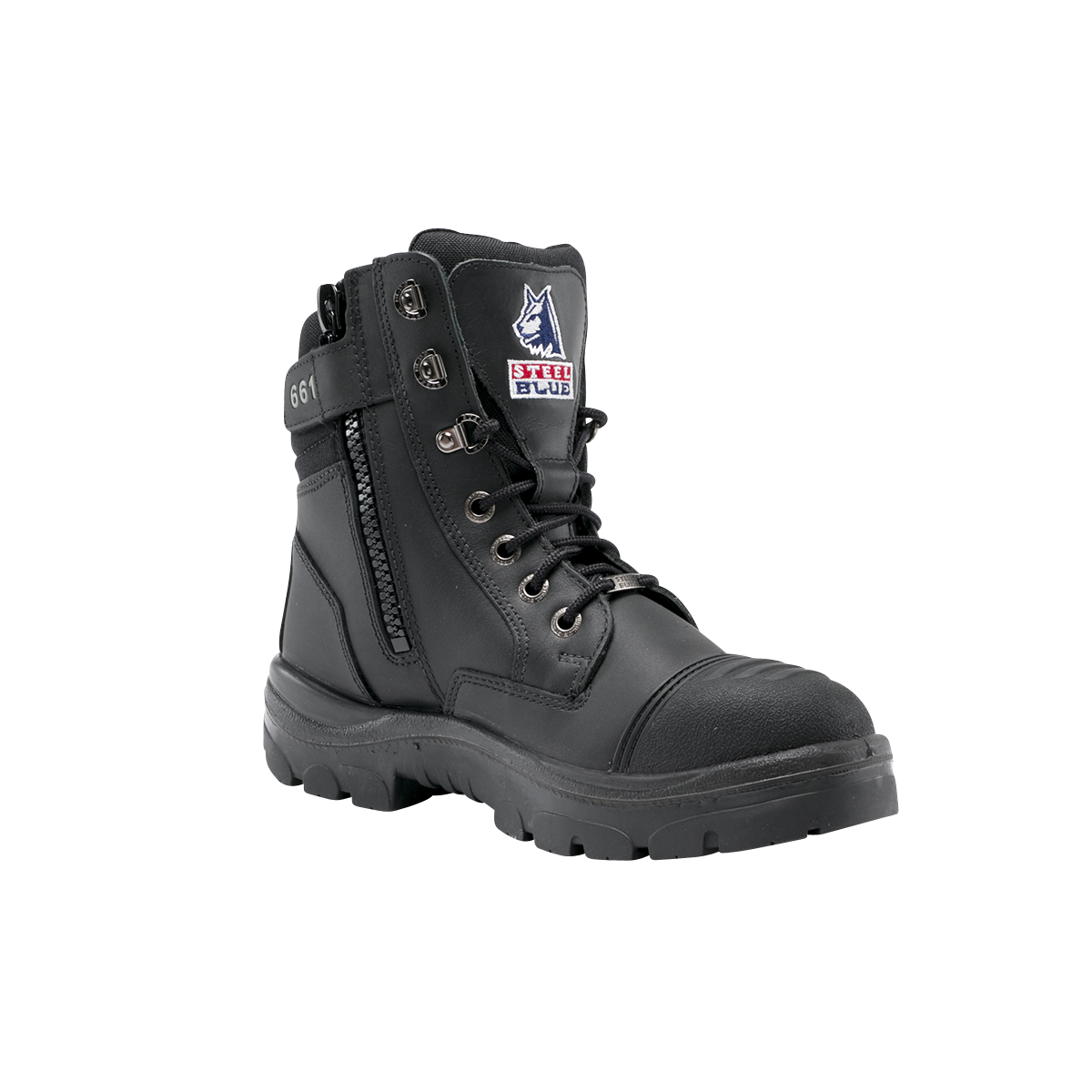 312661 Steel Blue Southern Cross® Zip Work Boot