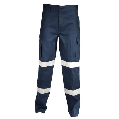3361 DOUBLE HOOPS TAPED CARGO PANTS.