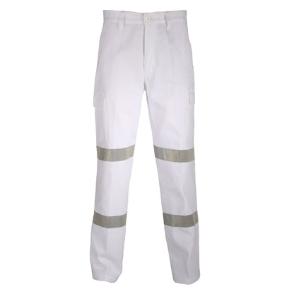 3361 DOUBLE HOOPS TAPED CARGO PANTS.