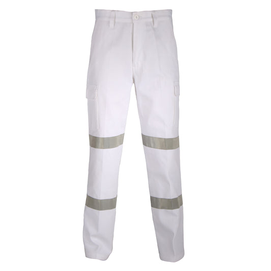 3361 DOUBLE HOOPS TAPED CARGO PANTS.