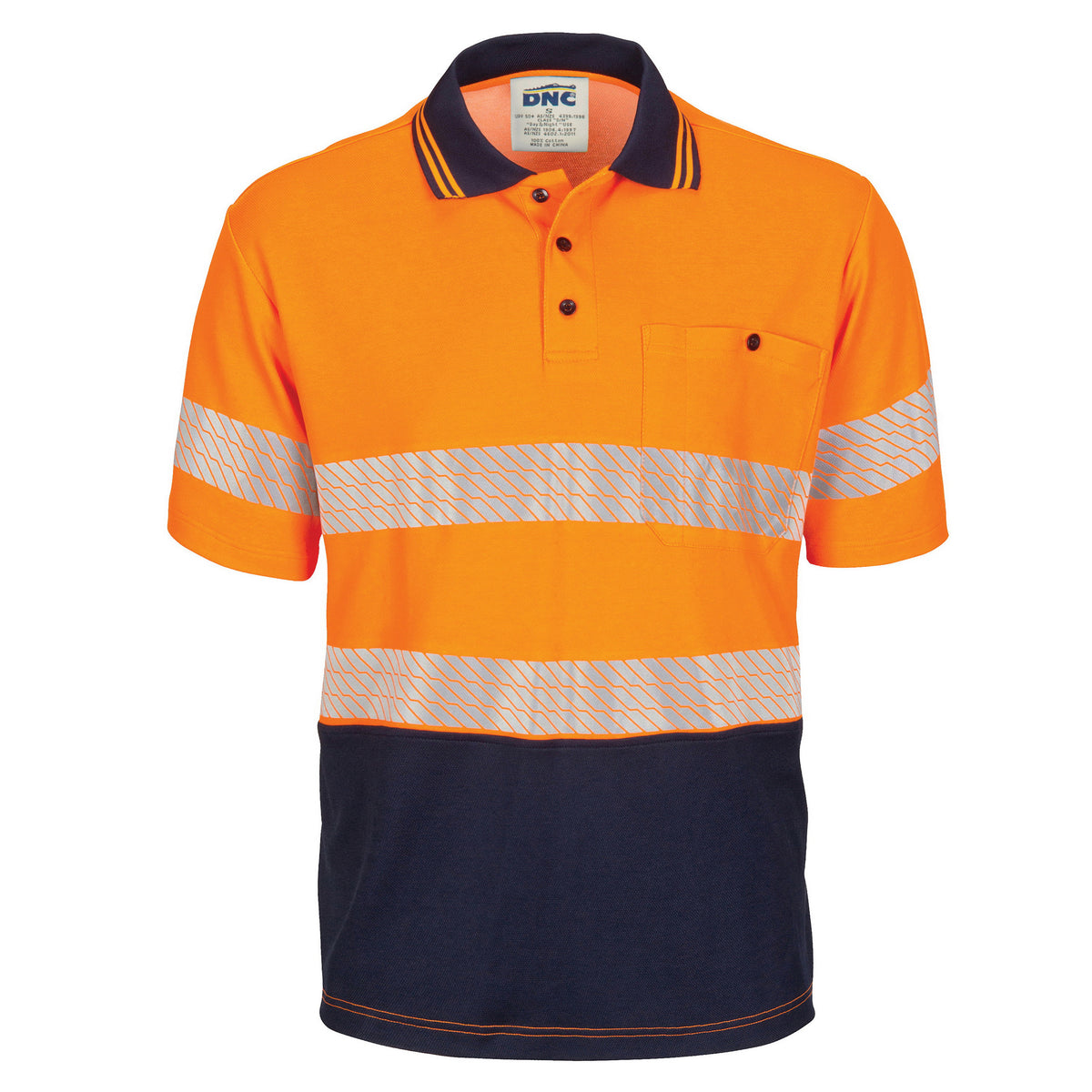 Orange/Navy