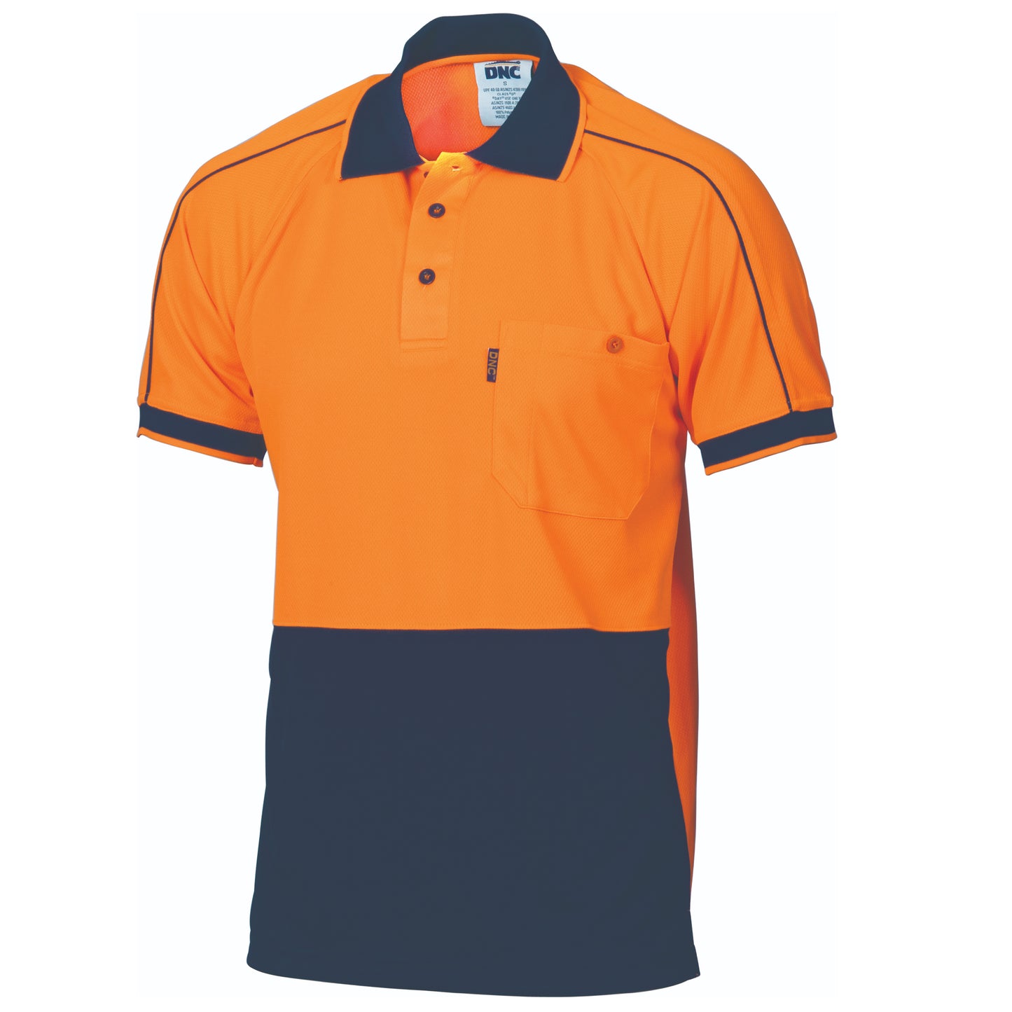 Orange/Navy