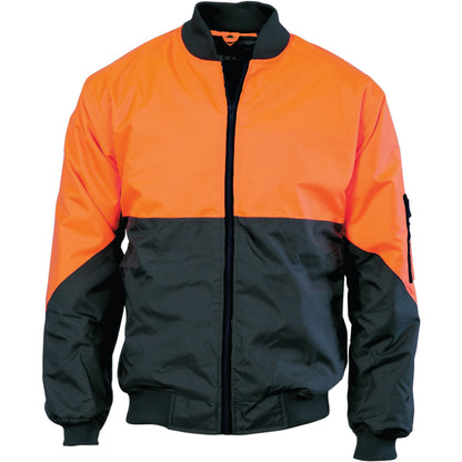 3761 HIVIS 2 TONE DAY BOMBER JACKET