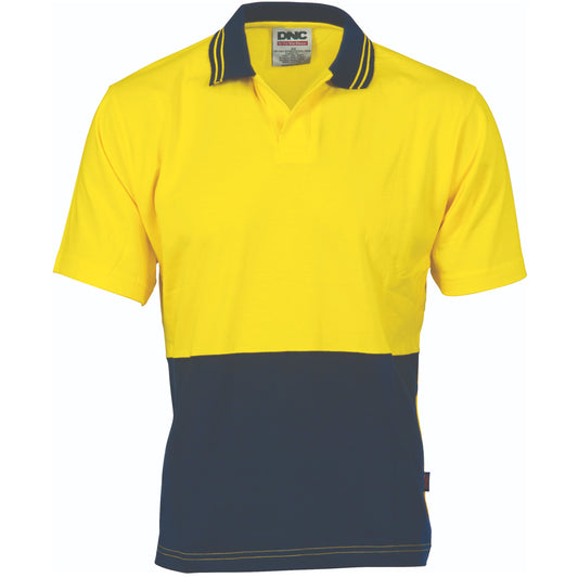 3905 Hivis Cool Breeze Cotton Jersey Food Industry Polo - Short Sleeve