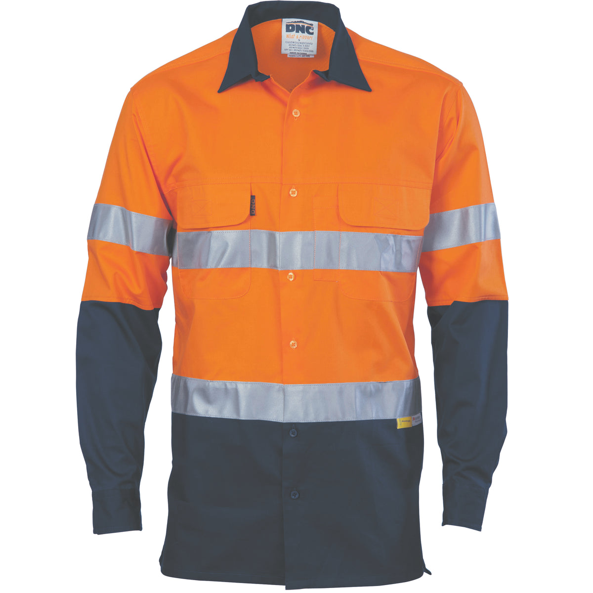 Orange/Navy