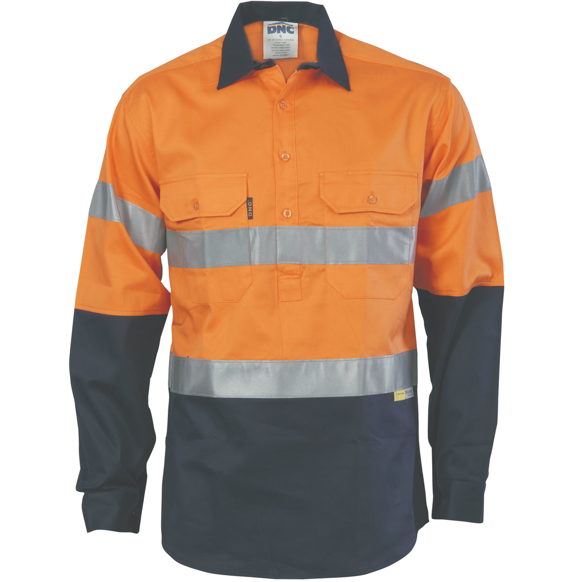 Orange/Navy