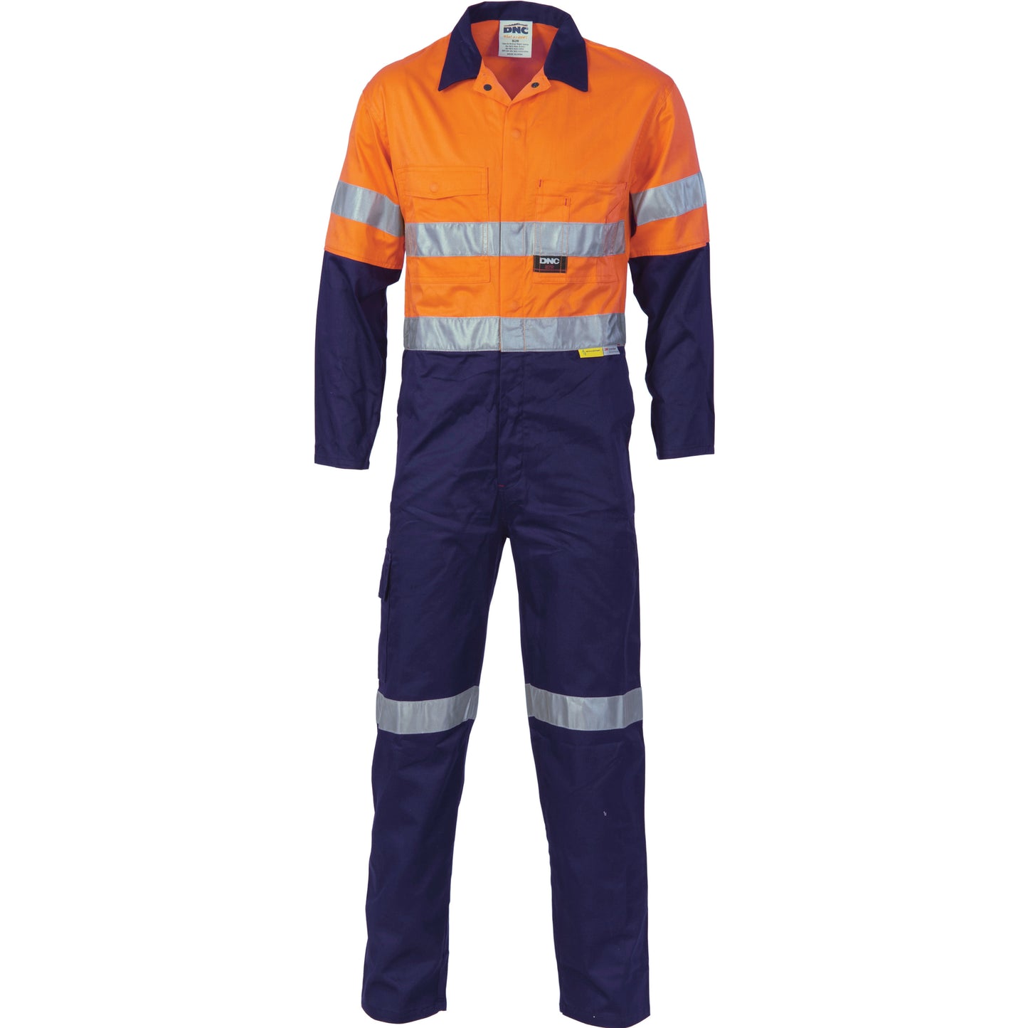 Orange/Navy