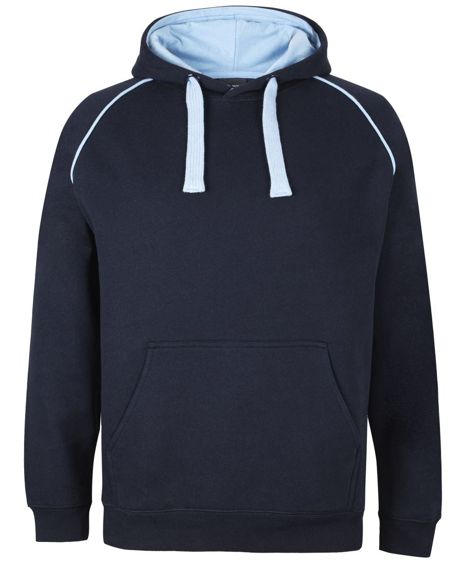 JB's Contrast Fleecy Hoodie Black/Red-04