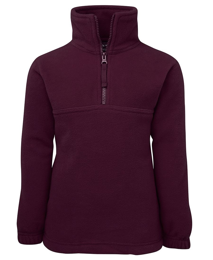 JB's Kids 1/2 Zip Polar Dk Red