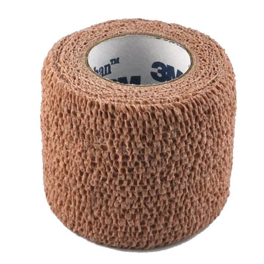 SOLVENTUM 3M1582 Coban Self-Adherent Bandage Natural 50mm x 2m