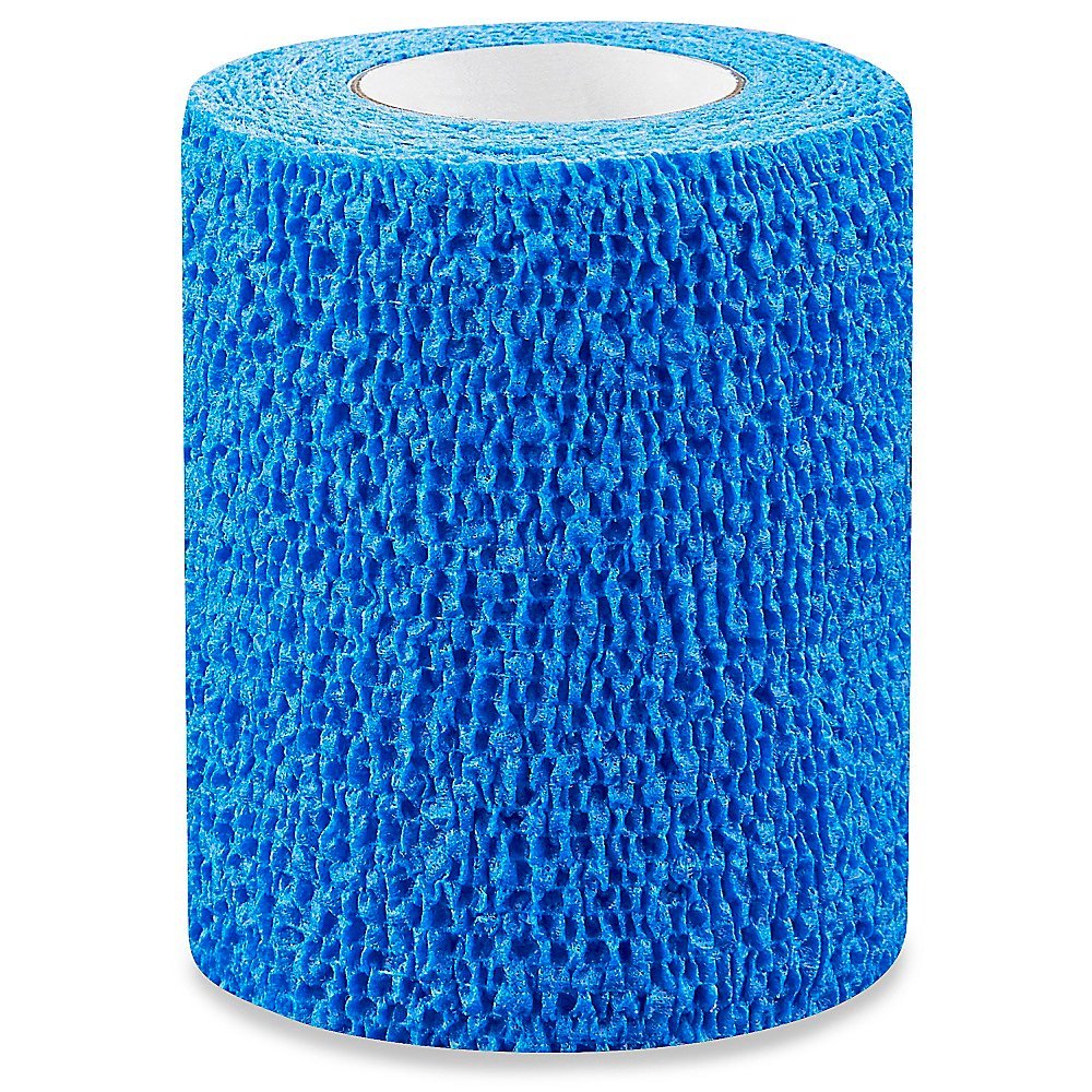 SOLVENTUM 3M1583-B Coban Self-Adherent Bandage Blue 75mm x 2m