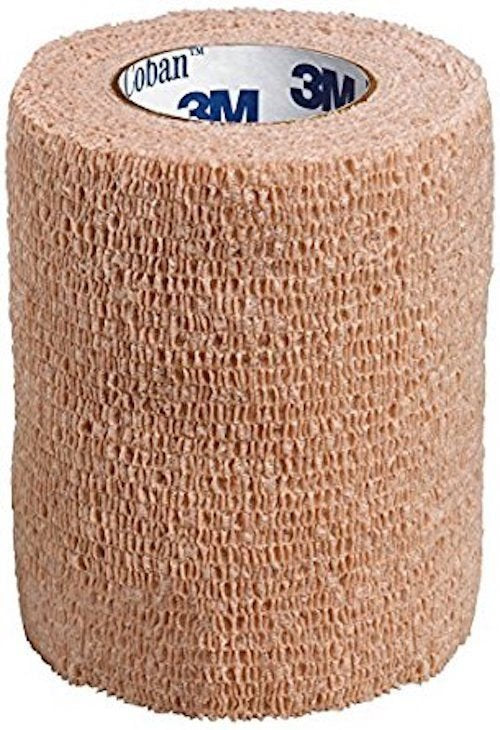 SOLVENTUM 3M1583 Coban Self-Adherent Bandage Natural 75mm x 2m