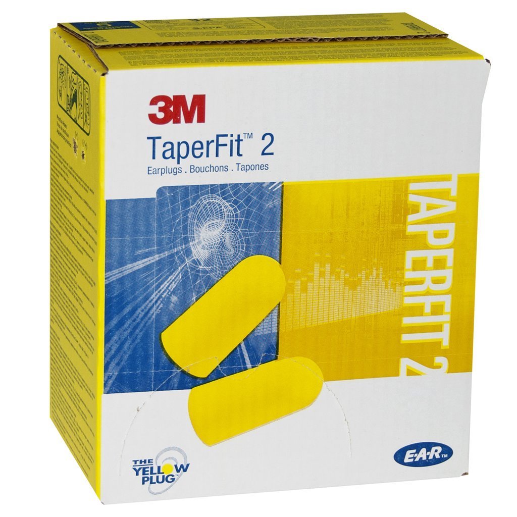 3M AUST 3M312-1219 Ear Plug Taperfit II Regular SLC80 26dB Class 5 200 Pairs