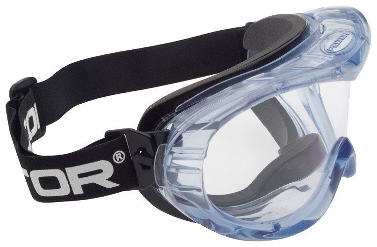 3M AUST 3M40173 Goggle Fahrenheit Clear Indirect Vent Poly Anti-Fog Black Foam Frame