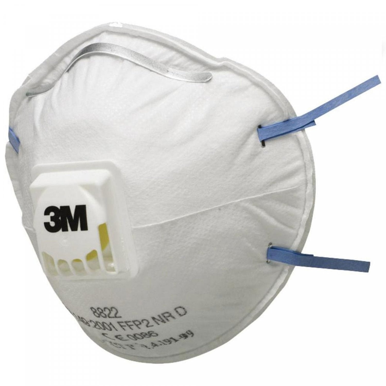 3M AUST 3M8322 P2 Cupped Disposable Respirator with Valve, Box of 10