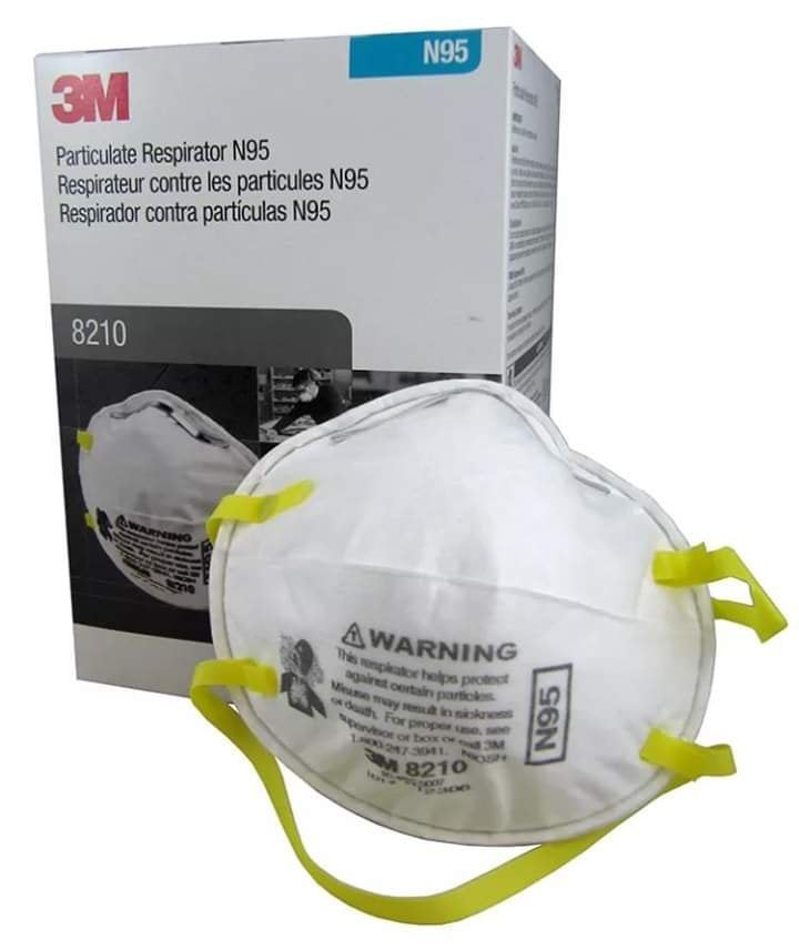 3M AUST 3M8210 P2/N95 Disposable Respirator, Box of 20