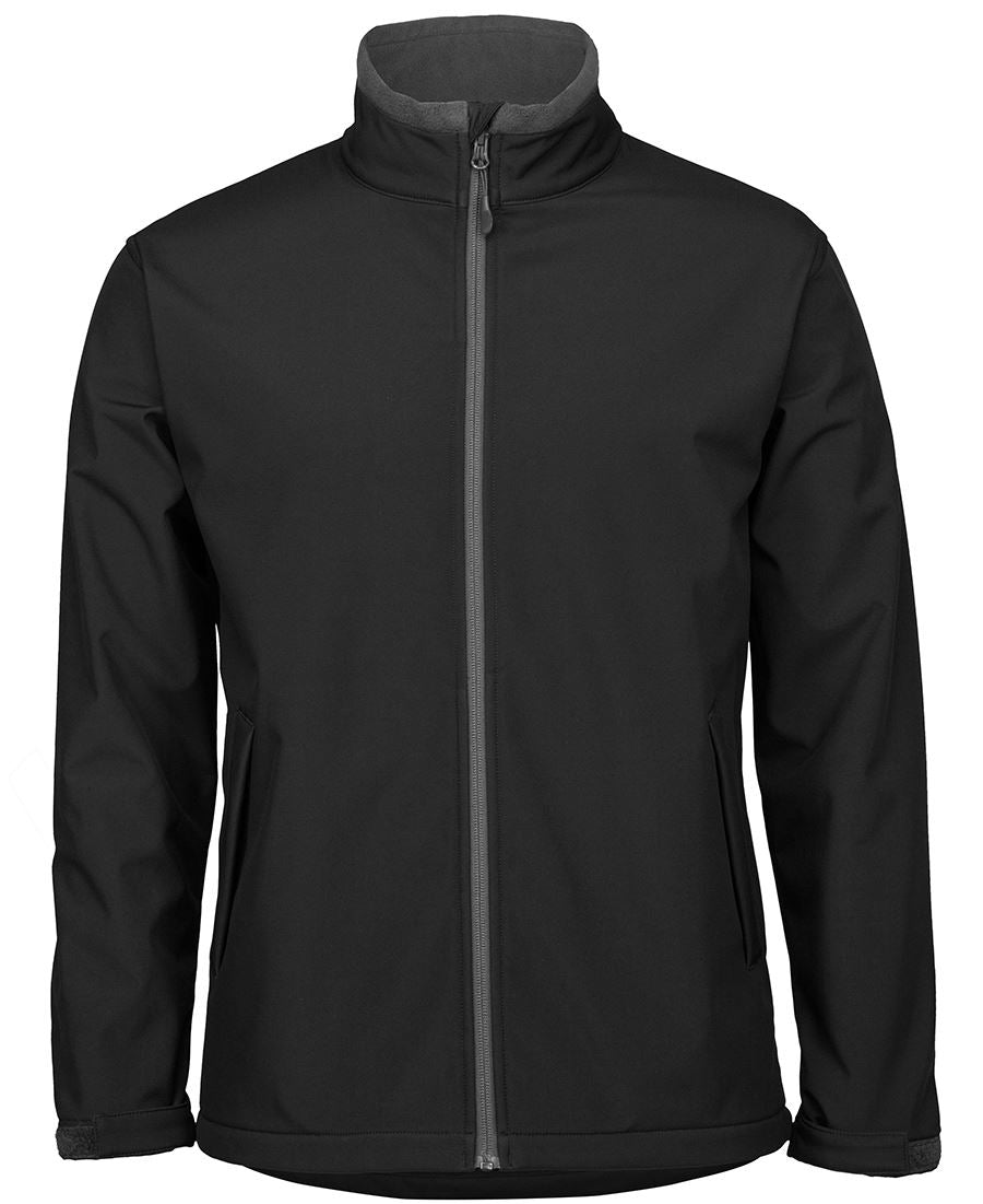 Pdm Three Layer Softshell Jacket Black/Red-2Xs