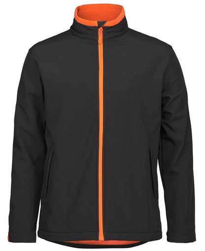 Pdm Three Layer Softshell Jacket Black/Red-2Xs