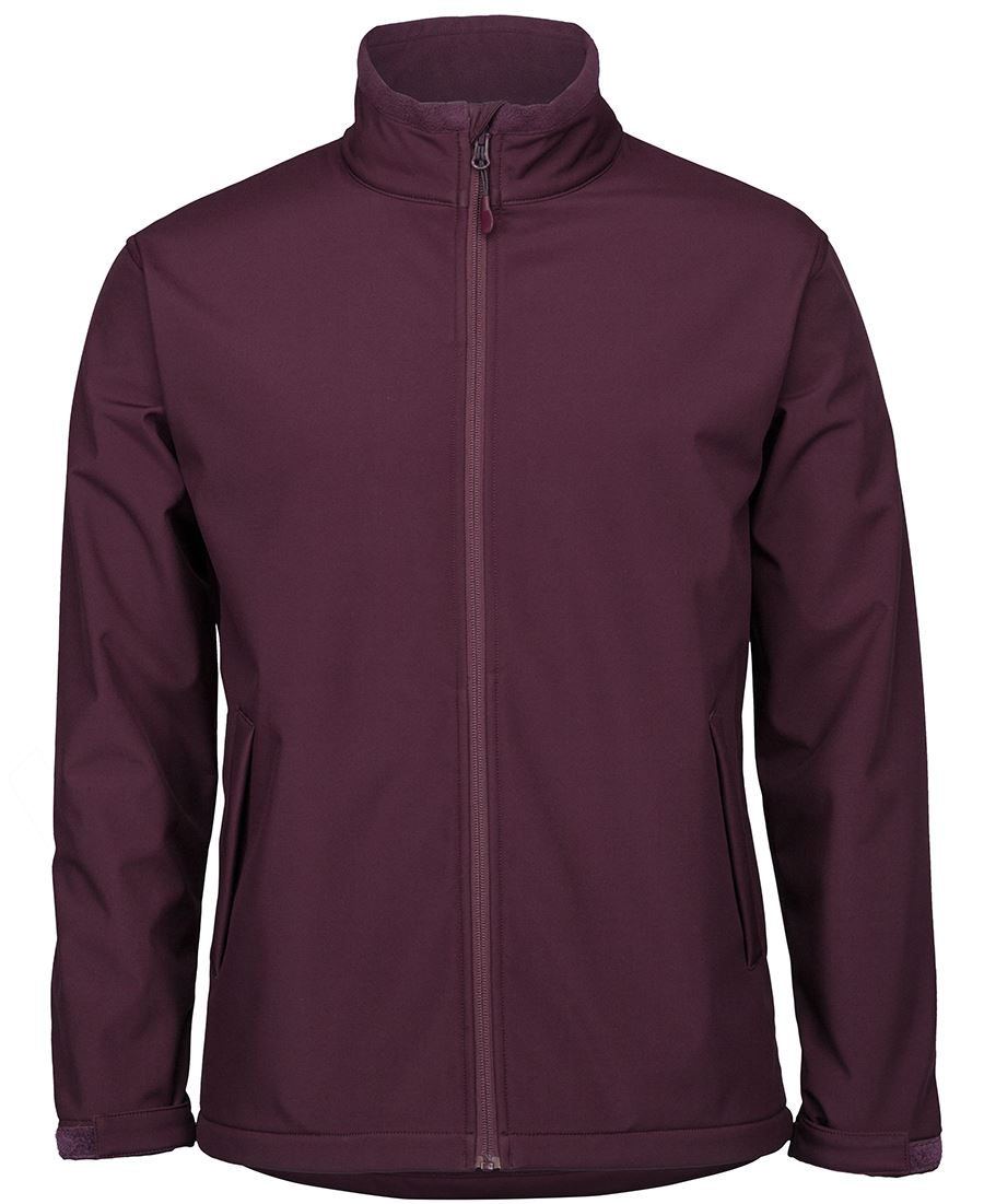 Pdm Three Layer Softshell Jacket Black/Red-2Xs