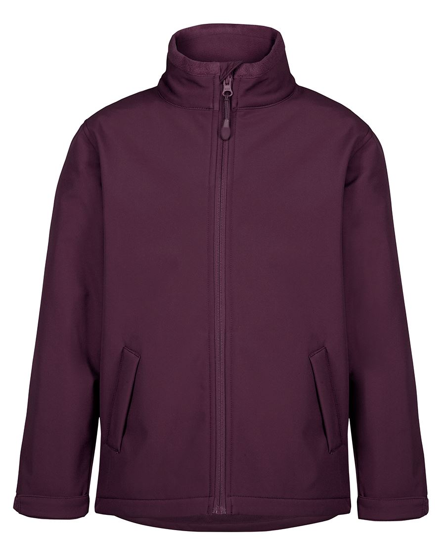Pdm Kids Three Layer Softshell Jacket Black-04