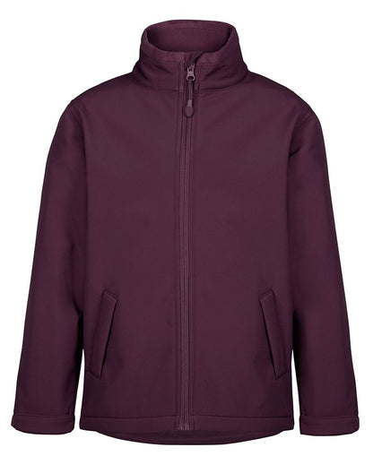 Pdm Kids Three Layer Softshell Jacket Black-04