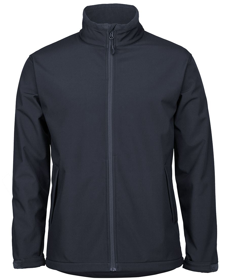 Pdm Three Layer Softshell Jacket Black/Red-2Xs