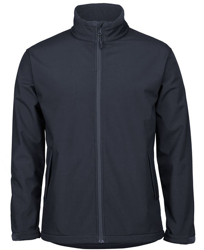 Pdm Three Layer Softshell Jacket Black/Red-2Xs