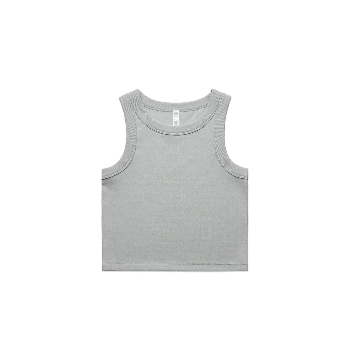 Women's Organic Rib Crop Tank