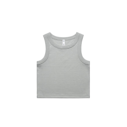 Women's Organic Rib Crop Tank