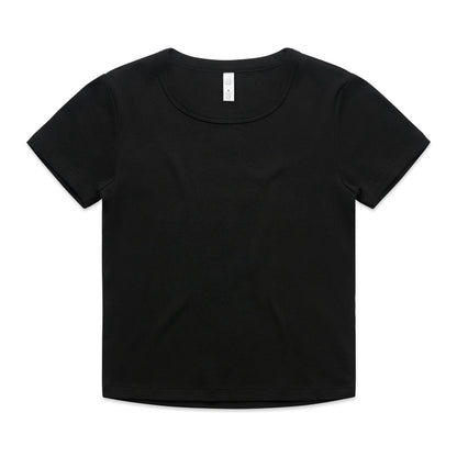 Women's Organic Rib Baby Tee