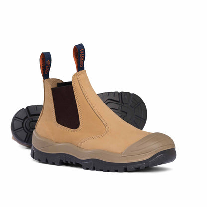 Wheat Hero - Mongrel Boots 440050 Wheat Premium Elastic Sided Boot w/ Scuff Cap