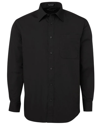 JB's L/S Poplin Shirt Black