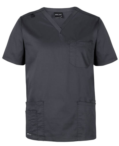 JB's Unisex Premium Scrubs Top Black