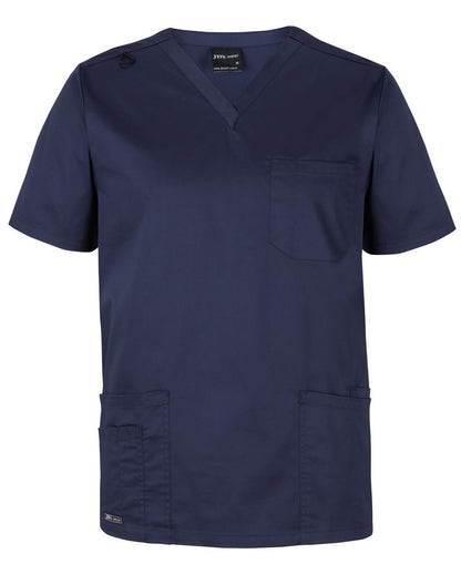 JB's Unisex Premium Scrubs Top Black
