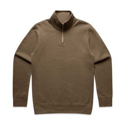 Stencil Half Zip Crew
