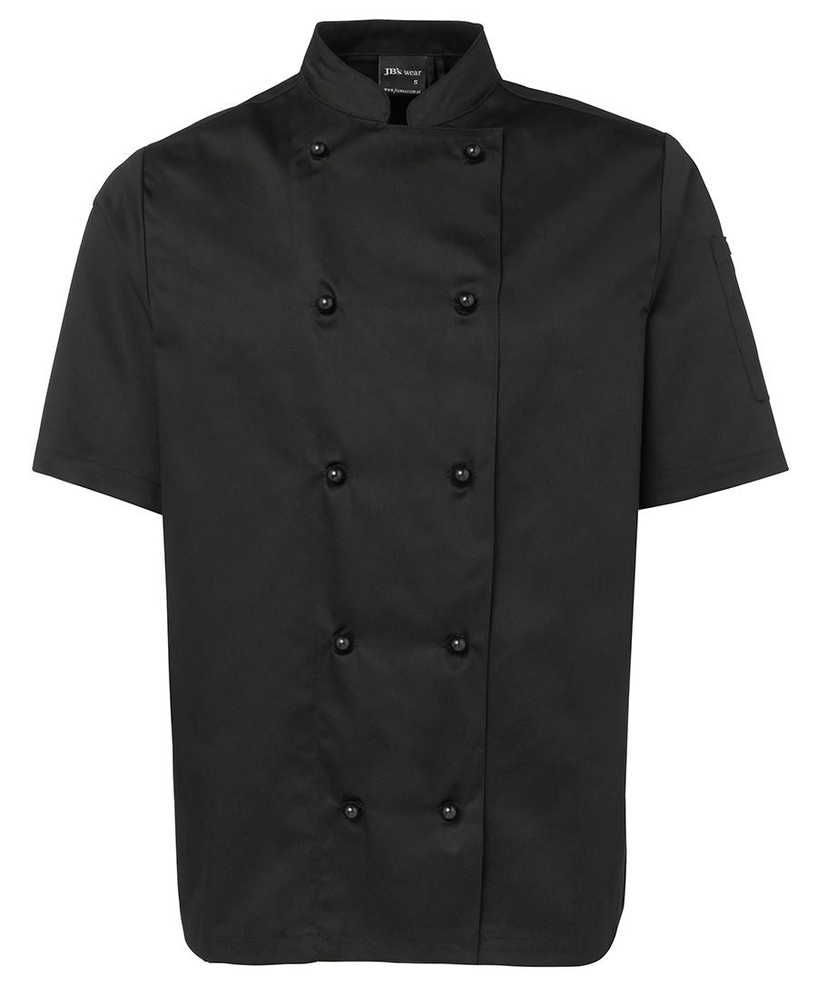 JB's S/S Chefs Jacket Black