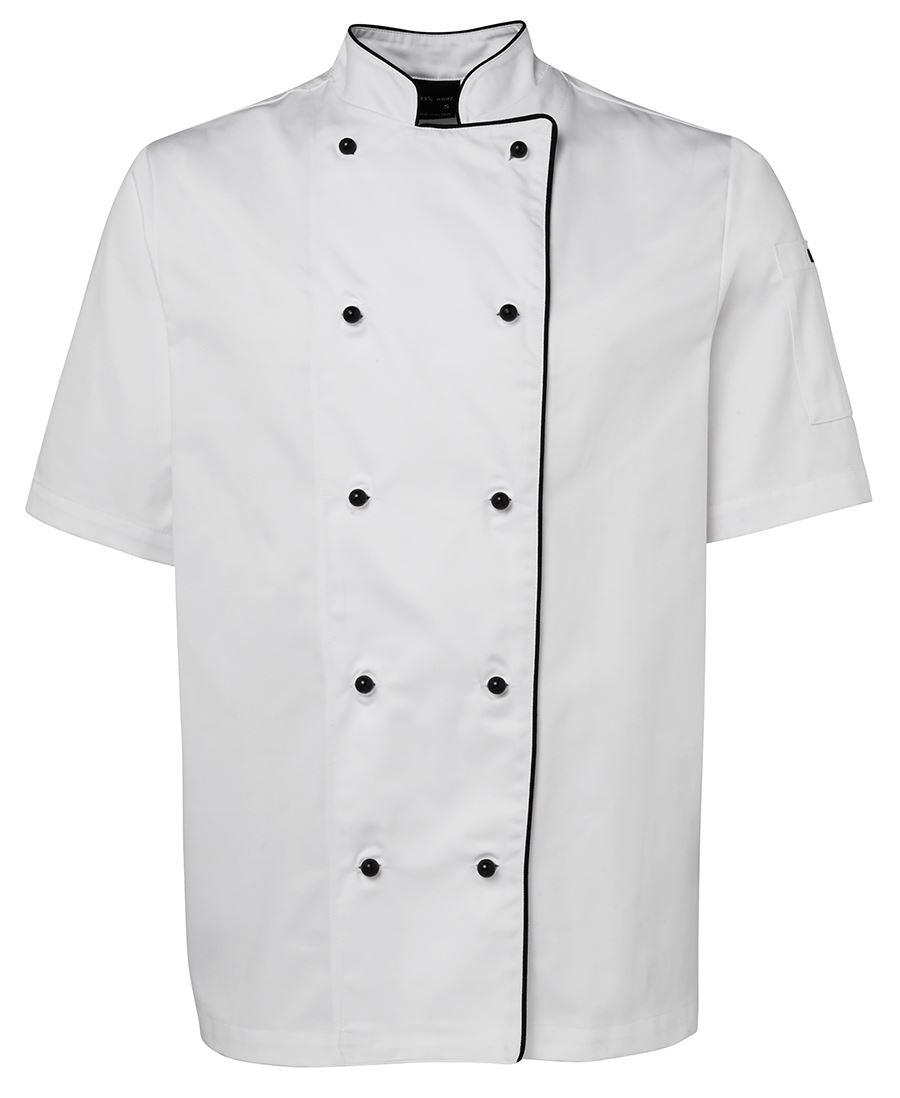 JB's S/S Chefs Jacket Black