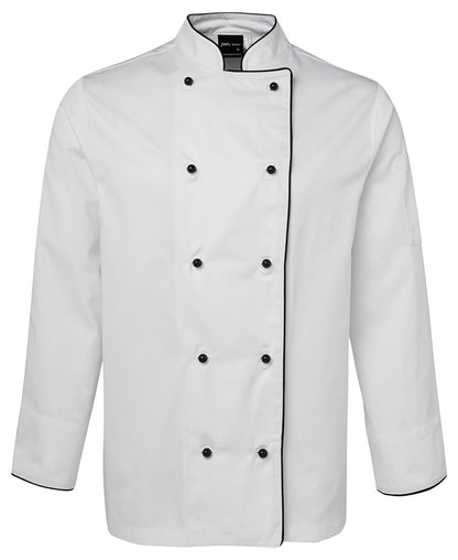 JB's L/S Chefs Jacket Black-2Xs