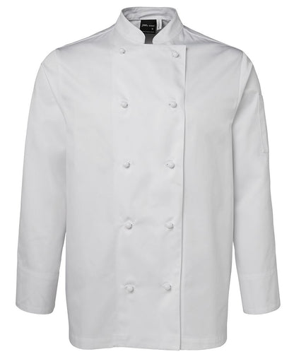 JB's L/S Chefs Jacket Black-2Xs