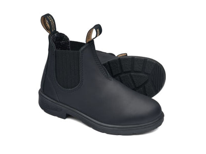Blundstone 631 Child's black premium leather elastic side boot