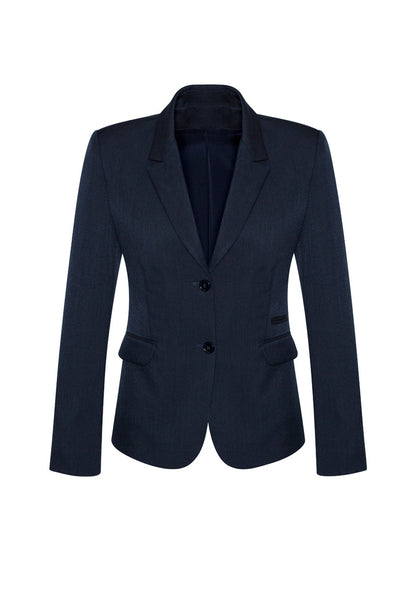 BizCorporate 64019 Womens Comfort Wool Stretch 2 Button Mid Length Jacket