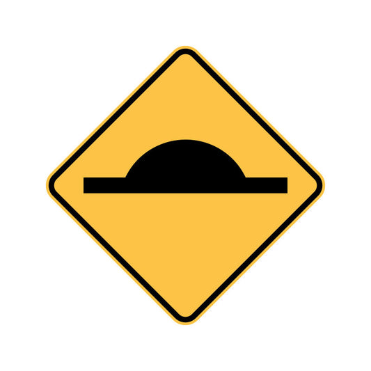 Sign - Speed Hump 600 x 600mm