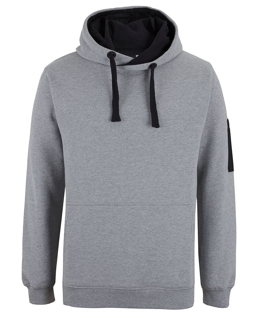 JB's 350 Trade Hoodie Charcoal Marle/Black
