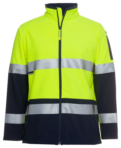 JB's Hv 4602.1 (D+N) Softshell Jacket Lime/Navy